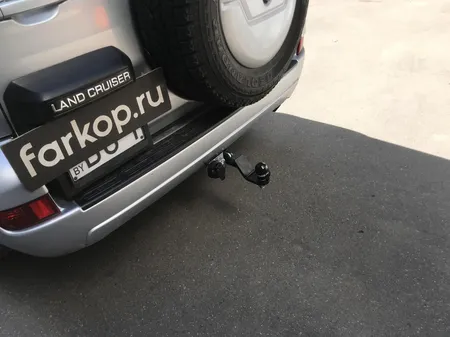 Фаркоп Лидер Плюс для Toyota Land Cruiser Prado J120 2002-2009 T123-AE в Ульяновск