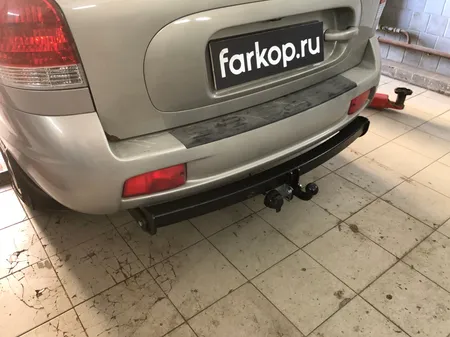 Фаркоп Лидер Плюс для Hyundai Santa Fe Classic 2007-2012 H205-A в Ульяновск