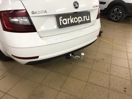 Фаркоп Лидер Плюс для Skoda Octavia (лифтбек) 2013-2020 Арт. S108-BA S108-BA в Ульяновск