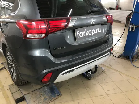 Фаркоп Лидер Плюс для Mitsubishi Outlander 2012-2022 M113-A в Ульяновск