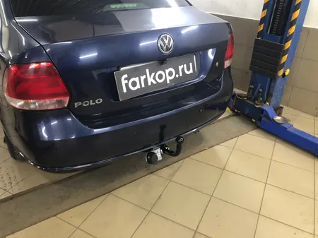 Фаркоп Лидер Плюс для Volkswagen Polo (седан) 2010-2020 V125-A в Ульяновск