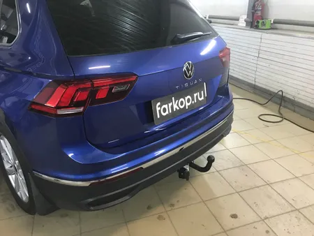 Фаркоп Лидер Плюс для Volkswagen Tiguan 2017- V123-A в Ульяновск