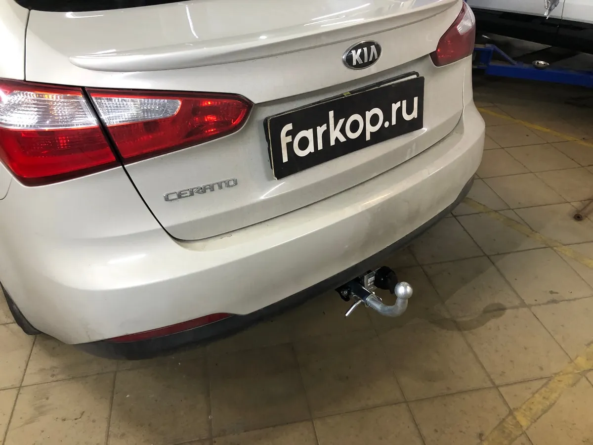 Фаркоп Лидер Плюс для Kia Cerato (седан) 2013-2016 K127-BA в Ульяновск