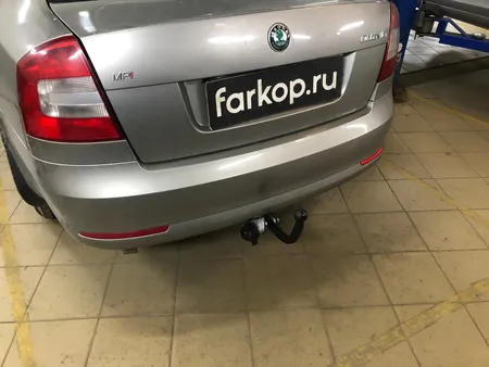 Фаркоп Лидер Плюс для Skoda Octavia 2008-2013 (только лифтбек) S106-A в Ульяновск Фаркоп Лидер Плюс для Skoda Octavia 2008-2013 (только лифтбек) S106-A в Ульяновск