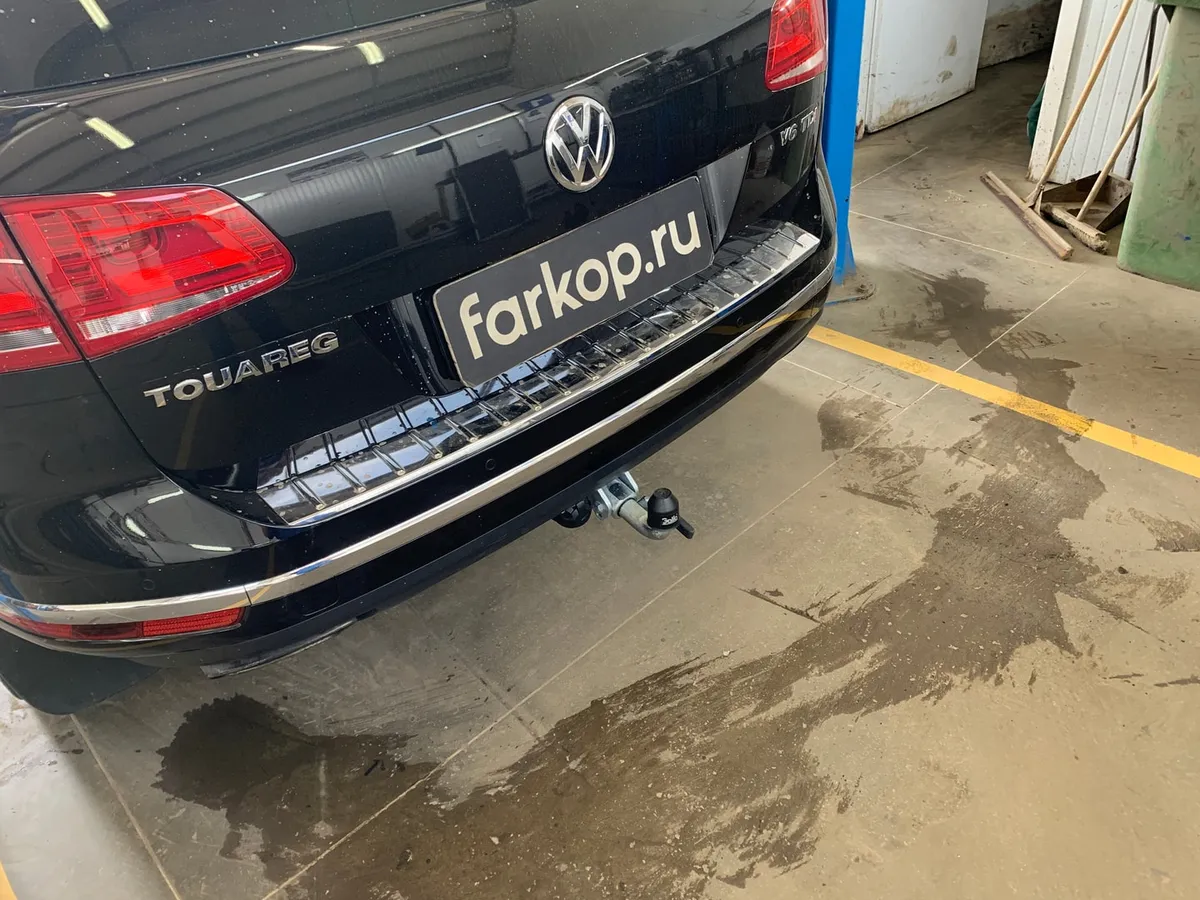 Фаркоп Galia для Volkswagen Touareg 2010-2018 V052C в Ульяновск Фаркоп Galia для Volkswagen Touareg 2010-2018 V052C в Ульяновск