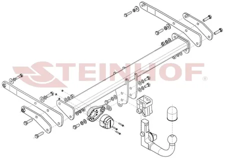 Фаркоп Steinhof для Audi Q5 2026- A-112 в Ульяновск