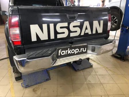 Фаркоп Лидер Плюс для Nissan NP300 2008-2015, (для а/м со ступенькой, без ступеньки) Арт. N113-A N113-A в Ульяновск