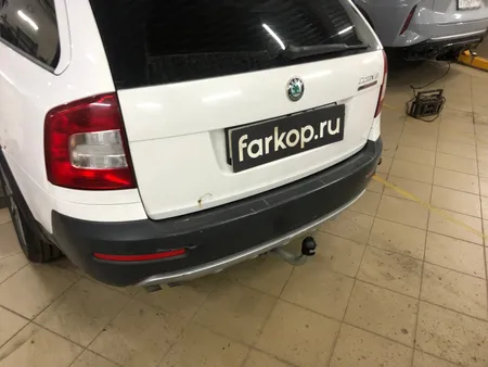 Фаркоп Galia для Skoda Octavia (лифтбек, универсал, вкл. Scout) 2005-2013 S086A в Ульяновск