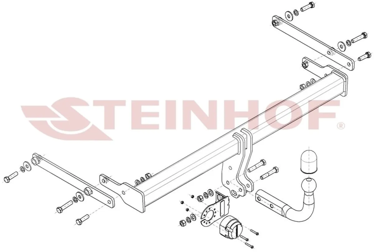 Фаркоп Steinhof для Mazda 3 (седан) 2019- Арт. M-061 M-061 в Ульяновск Фаркоп Steinhof для Mazda 3 (седан) 2019- Арт. M-061 M-061 в Ульяновск