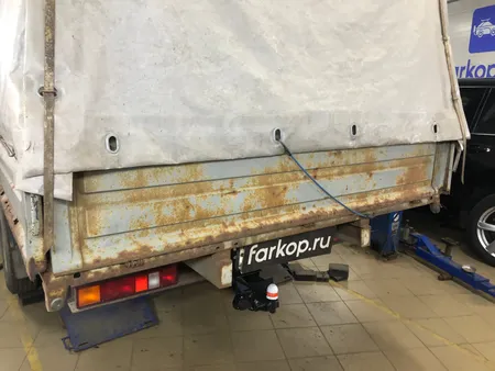 Фаркоп Трейлер для Gaz Газель 330202 удлиненная база (в т.ч. Gaz 33023 Фермер удлин.) Арт. 330202.K2 330202.K2 в Ульяновск