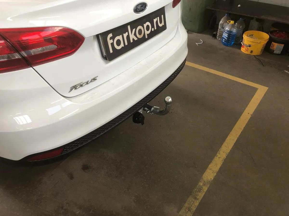 Фаркоп Лидер Плюс для Ford Focus (седан) 2011-2018 F102-BA в Ульяновск Фаркоп Лидер Плюс для Ford Focus (седан) 2011-2018 F102-BA в Ульяновск