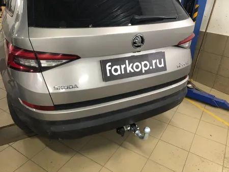 Фаркоп Лидер Плюс для Skoda Kodiaq 2017- V123-BA в Ульяновск