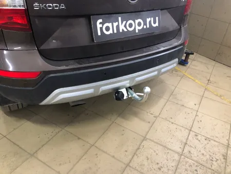 Фаркоп Лидер Плюс для Skoda Yeti 2009-2018 V123-BA в Ульяновск