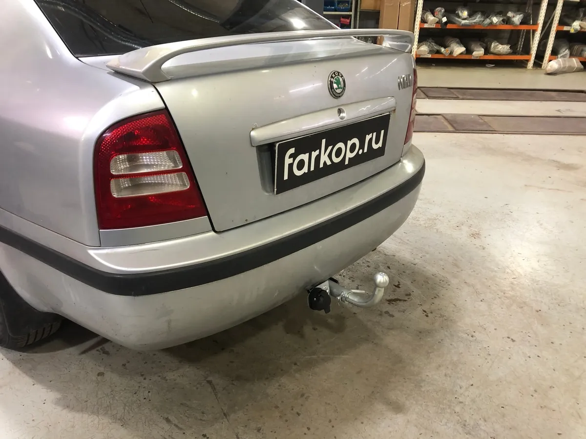 Фаркоп Лидер Плюс для Skoda Octavia Tour (лифтбек) 1996-2011 S104-BA в Ульяновск Фаркоп Лидер Плюс для Skoda Octavia Tour (лифтбек) 1996-2011 S104-BA в Ульяновск