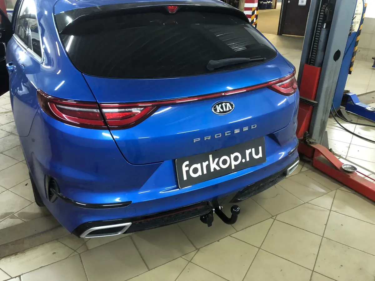 Фаркоп Лидер Плюс для Kia ProCeed (универсал) 2018- K125-A в Ульяновск Фаркоп Лидер Плюс для Kia ProCeed (универсал) 2018- K125-A в Ульяновск
