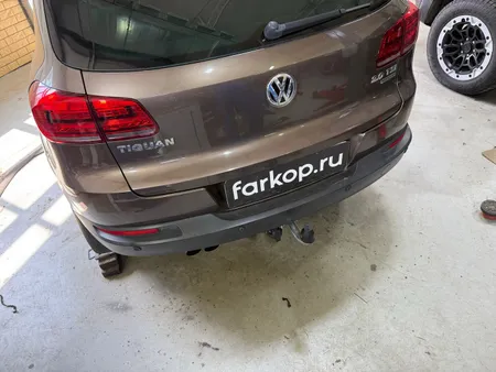 Фаркоп Galia для Volkswagen Tiguan 2007-2016 V069A в Ульяновск