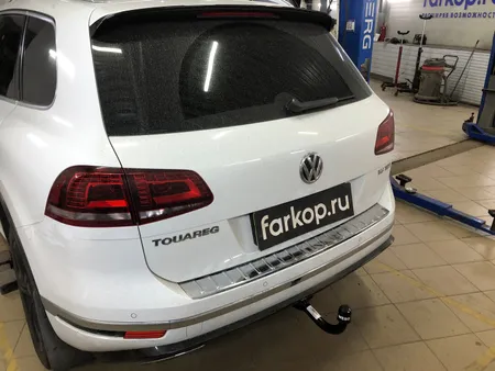 Фаркоп Oris для Volkswagen Touareg 2010-2018, кроме R-Line 3555-D2 в Ульяновск