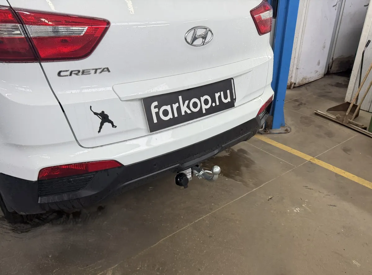 Фаркоп Лидер Плюс для Hyundai Creta 2016-2021  H227-BA в Ульяновск