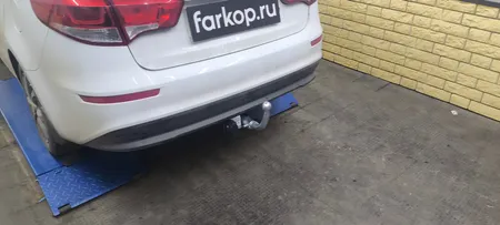 Фаркоп Лидер Плюс для Kia Rio (седан, хетчбек) 2011-2017 H219-BA в Ульяновск