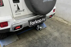 Установили фаркоп Лидер Плюс для BAIC BJ40 2018 г.в.